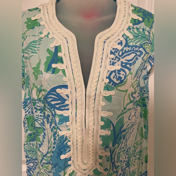 NWT Lilly Pulitzer Madia Tunic Dress Whisper Blue - Picture 3 of 7